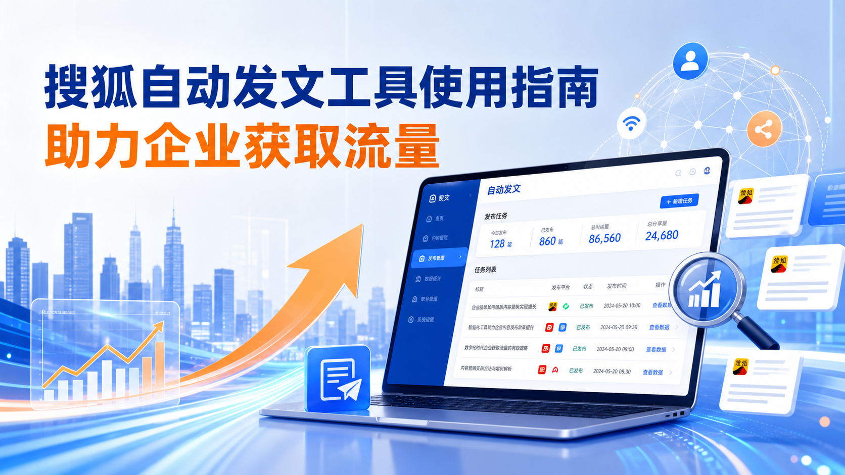 搜狐自动发文工具的使用指南：助力枣庄企业获取流量