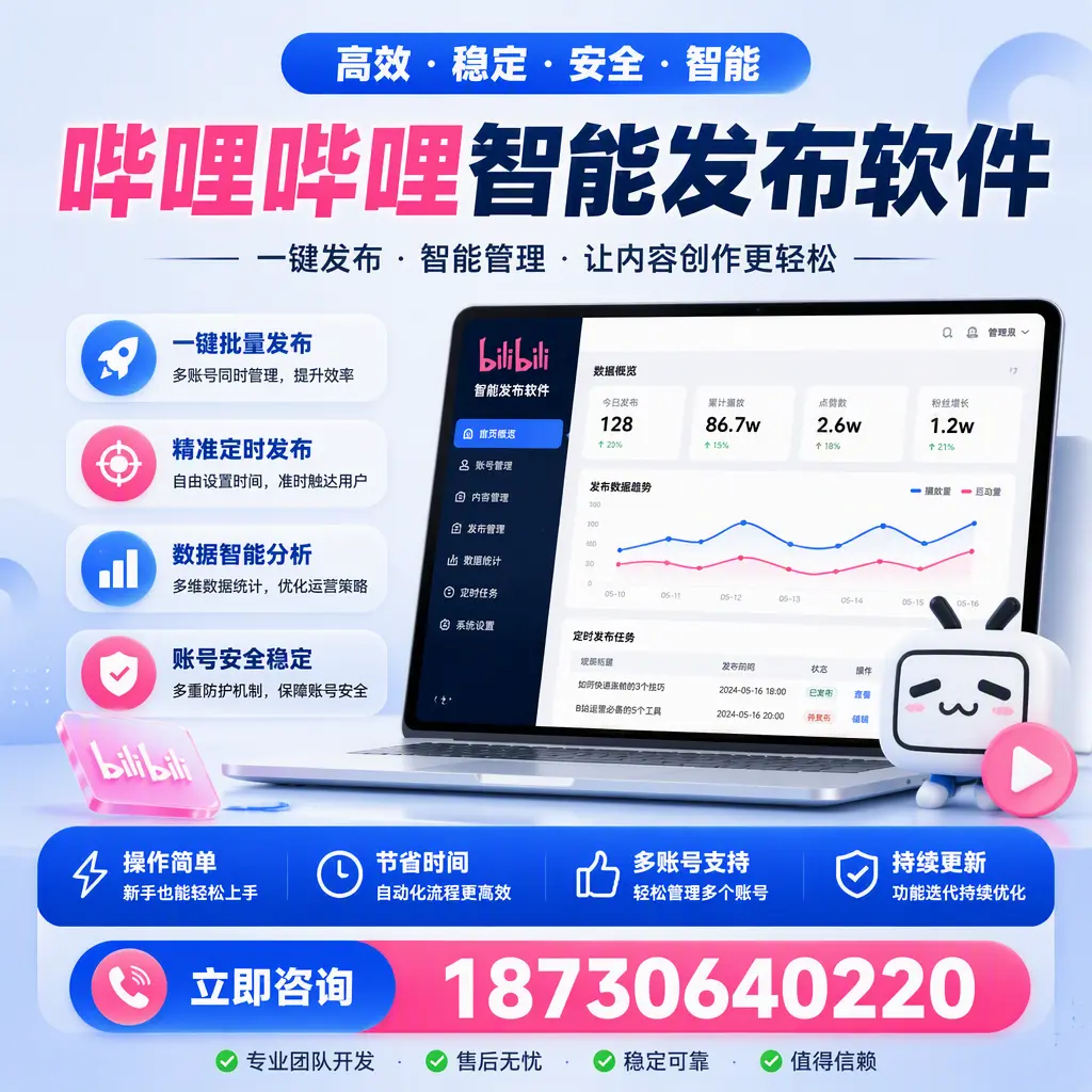 如何在 枣庄 制定有效的哔哩哔哩智能发布策略